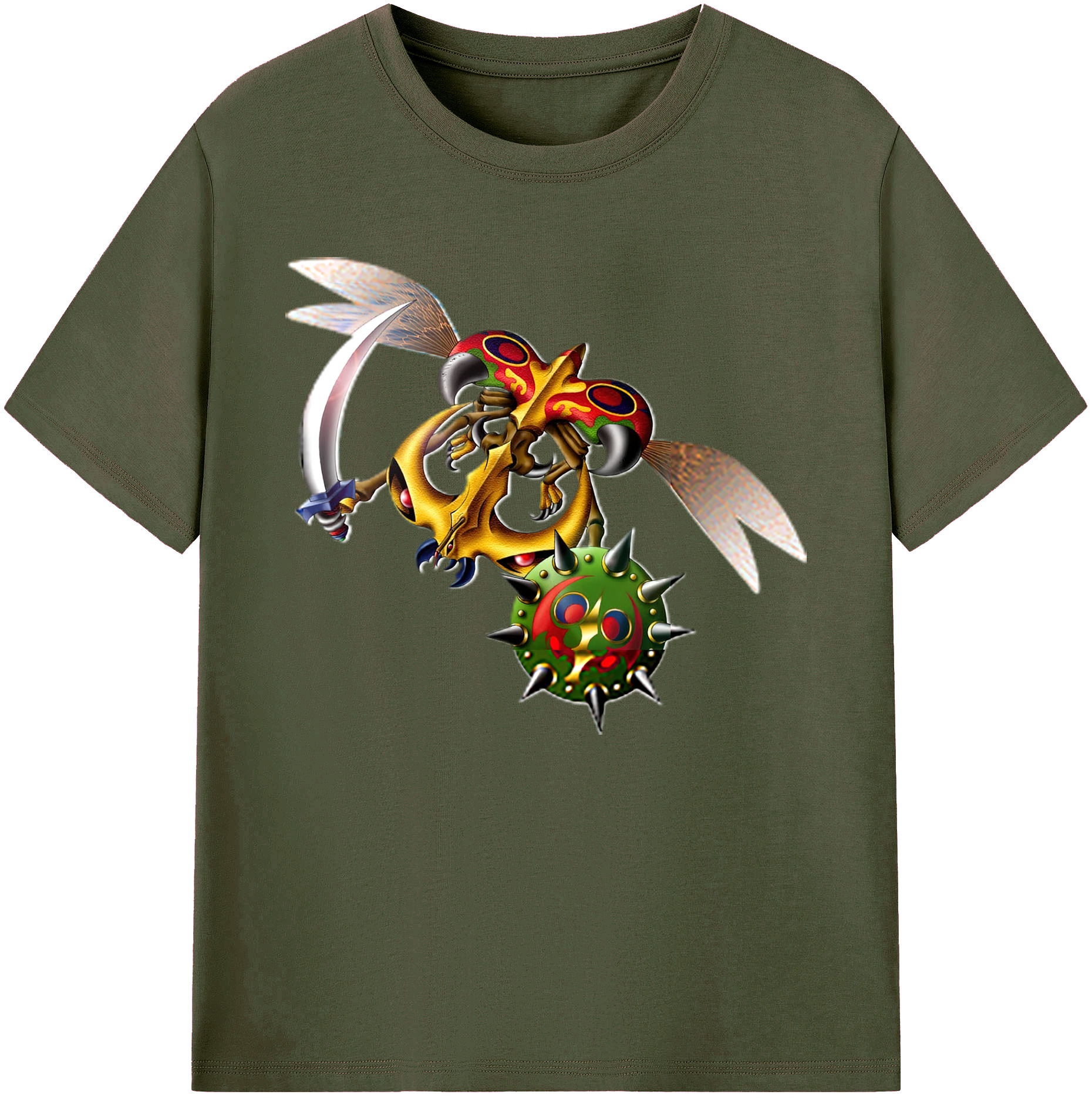 （画像用） 遊☆戯☆王 Yu-Gi-Oh! 綿100％ メンズ半袖Tシャツ｜肌触りやわらか＆通気性